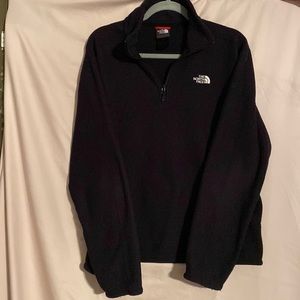 North Face black pullover Med